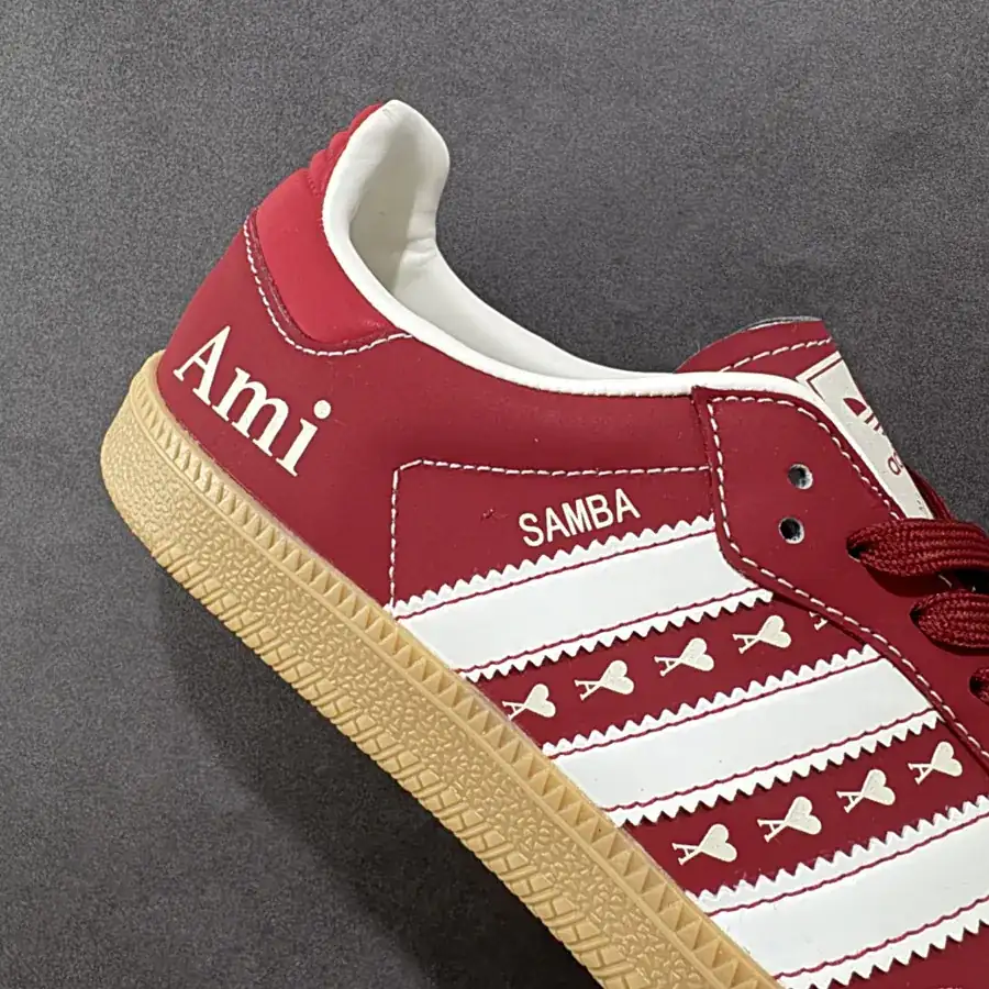 Adidas originals Samba OG x AMI Red White