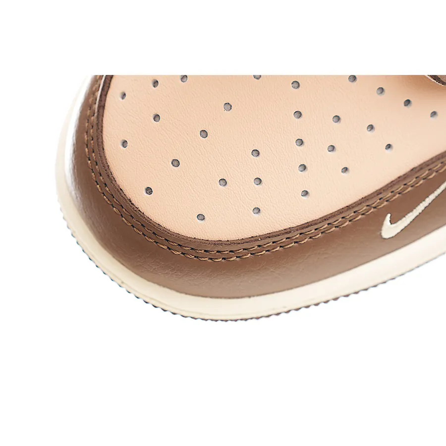 Travis Scott x Air Jordan 1 Reverse Mocha Low Top Cultural Basketball Shoes