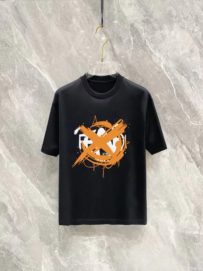 FEN Premium 2025 Spring Summer New Collection Short Sleeve Crewneck T Shirt