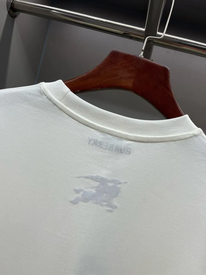BUR Horse Rider Logo Cotton Short Sleeve T Shirt