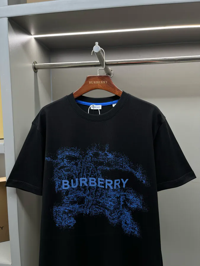 BUR Premium Horse Rider Logo Cotton Short Sleeve T Shirt