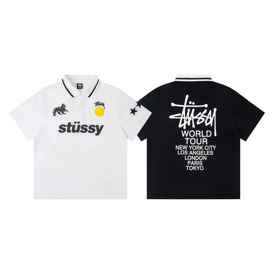 Stu Chelsea Star Summer Collection Oversized Loose Fit Short Sleeve T Shirt