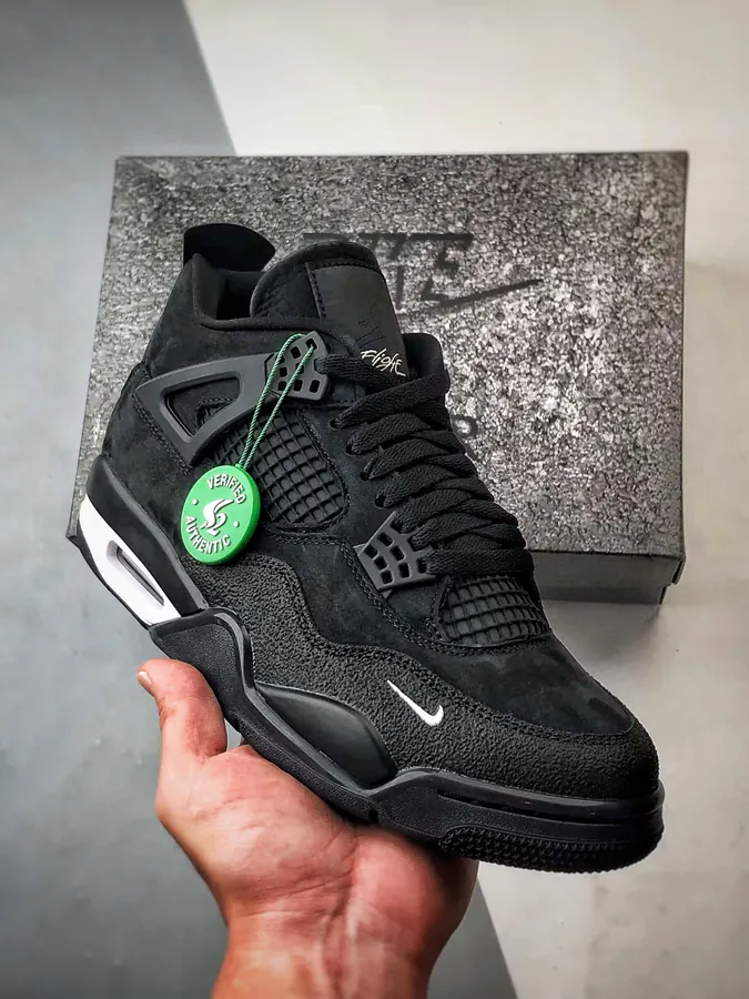 Nigel Syester x Air 4 OG Black Brick, Premium Quality