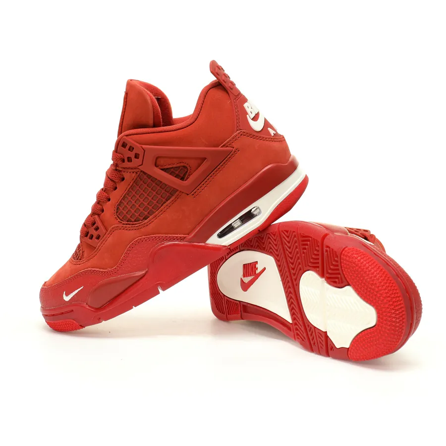 Nigel Syester x Air 4 'Firewood Orange' BMX Retro Basketball Shoe