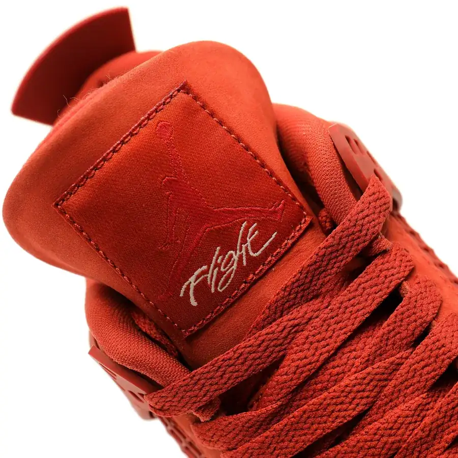 Nigel Syester x Air 4 'Firewood Orange' BMX Retro Basketball Shoe