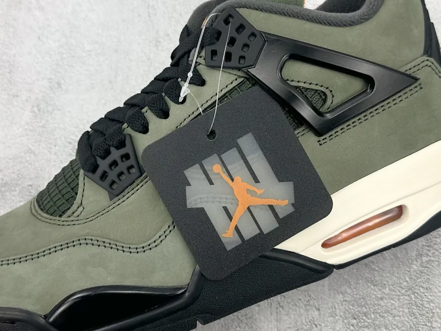 UNDEFEATED x Jordan Air Jordan 4 Olive Color