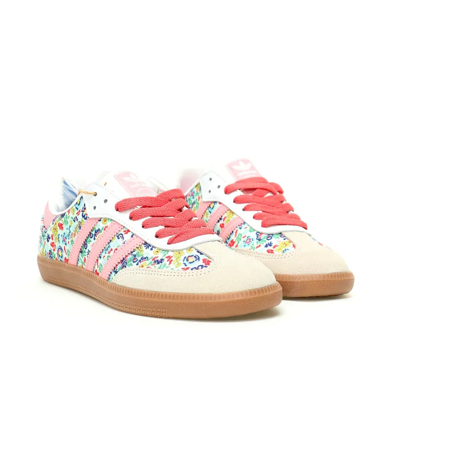 Adidas Originals Samba OG Floral Embroidery Low Top Sneaker
