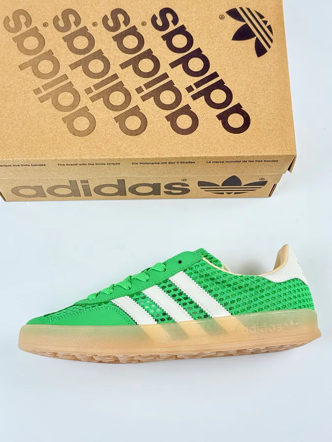 Adidas Originals Gazelle Indoor White Green