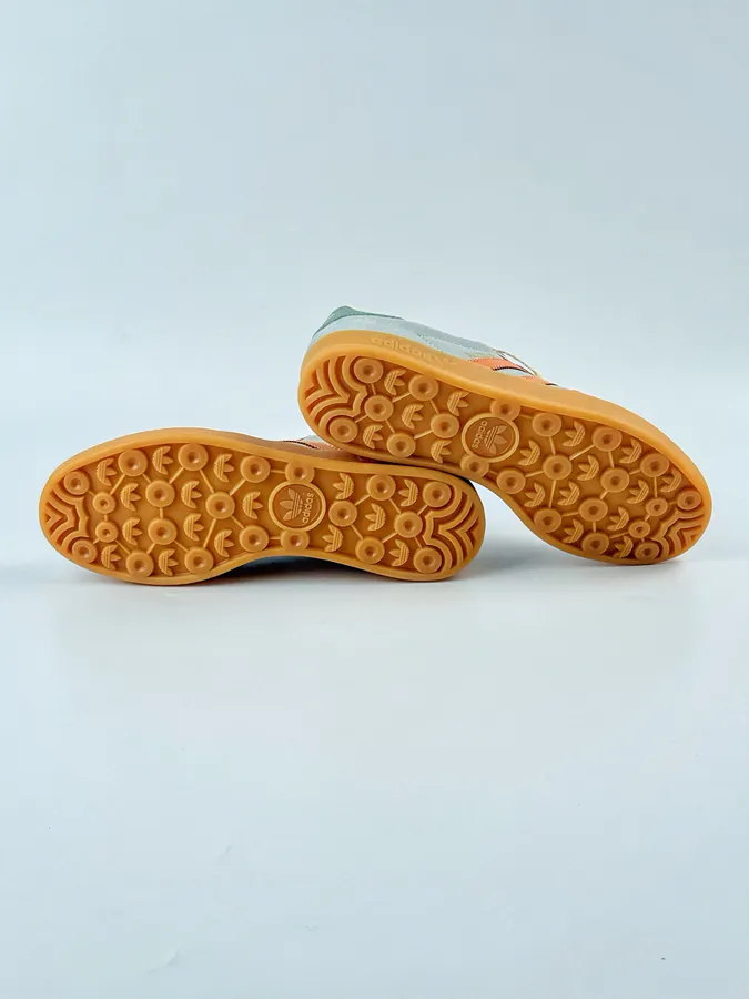 Adidas Originals Gazelle Indoor Orange and Gray