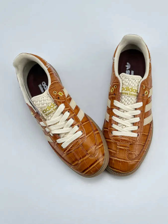 Adidas Originals Samba OG x Wales Bonner Brown and White