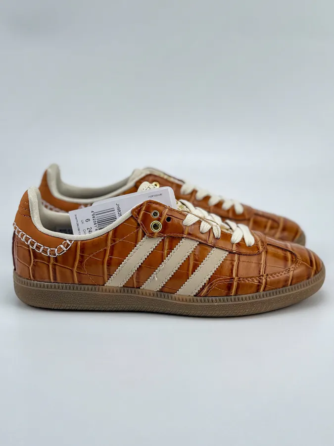 Adidas Originals Samba OG x Wales Bonner Brown and White