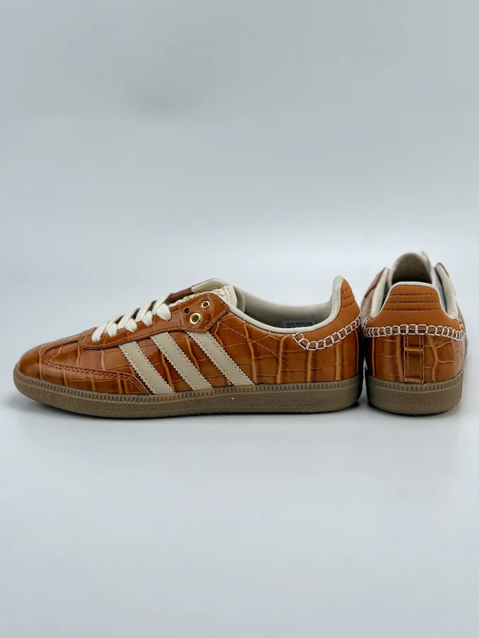 Adidas Originals Samba OG x Wales Bonner Brown and White