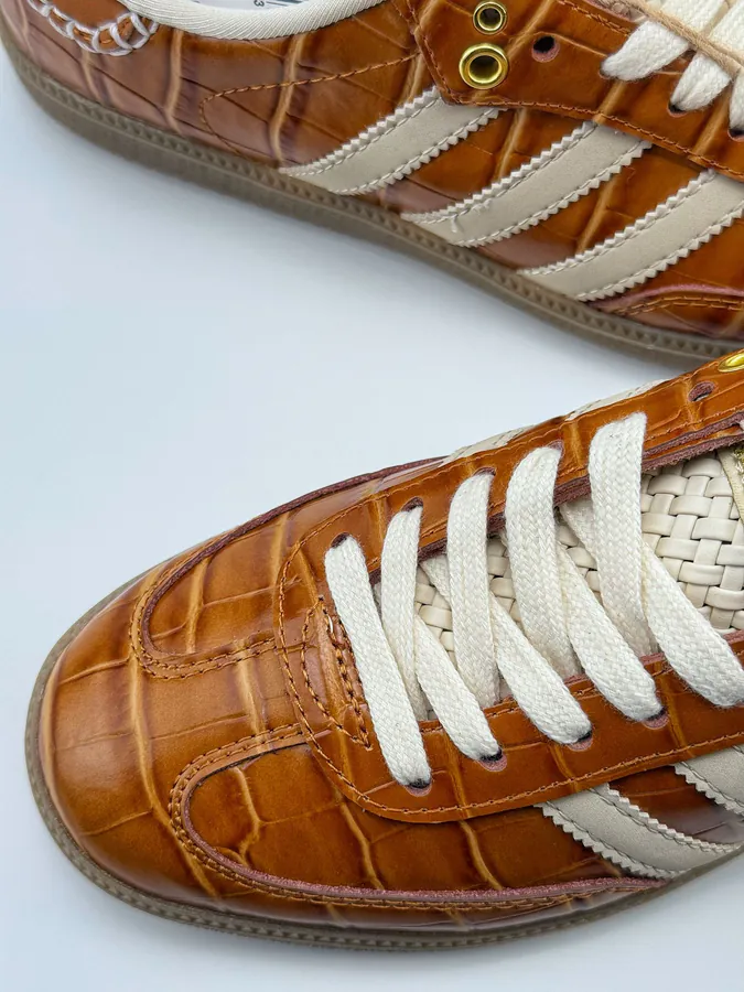 Adidas Originals Samba OG x Wales Bonner Brown and White