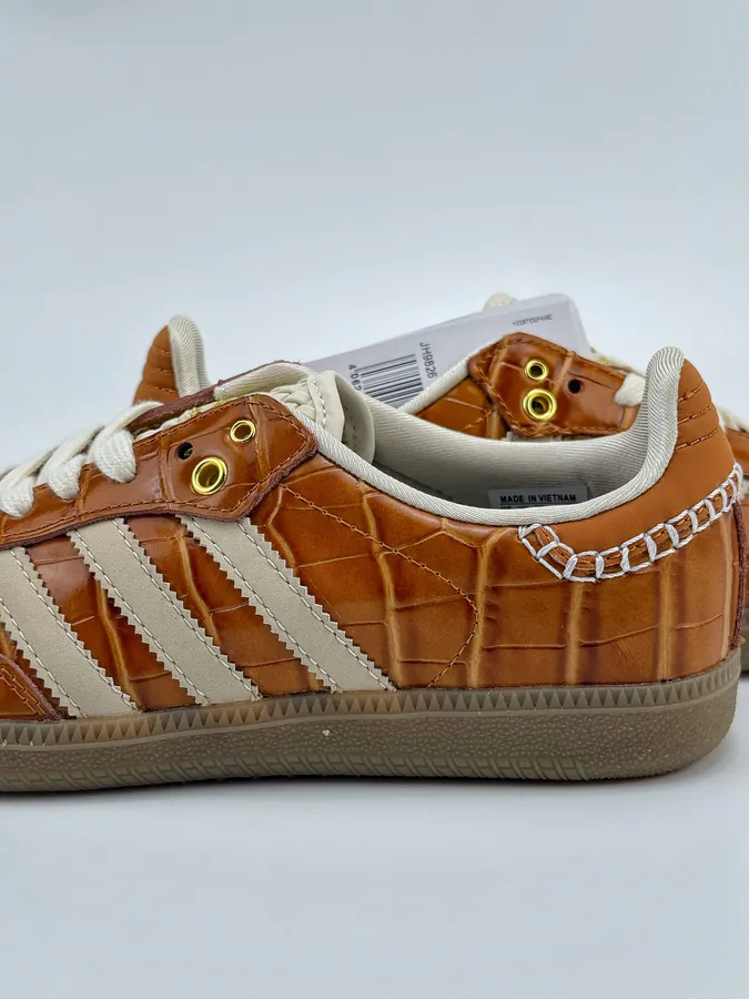 Adidas Originals Samba OG x Wales Bonner Brown and White