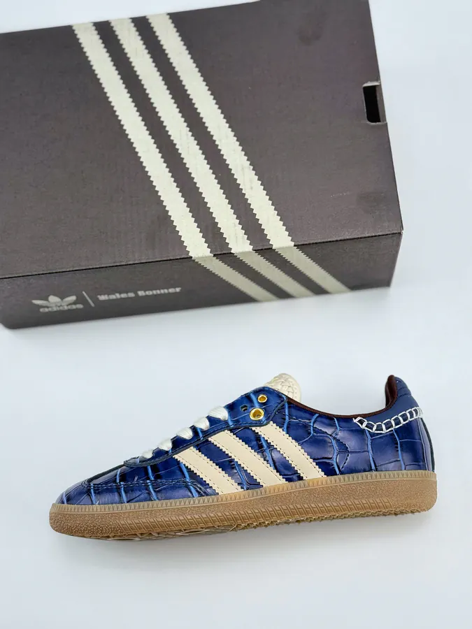 Adidas Originals Samba OG x Wales Bonner Blue White