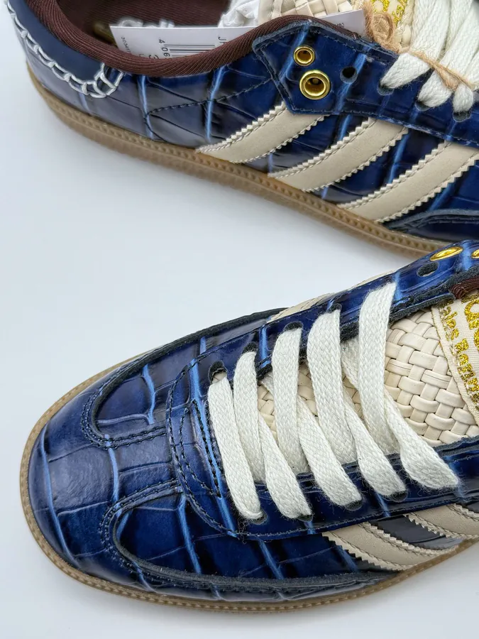 Adidas Originals Samba OG x Wales Bonner Blue White