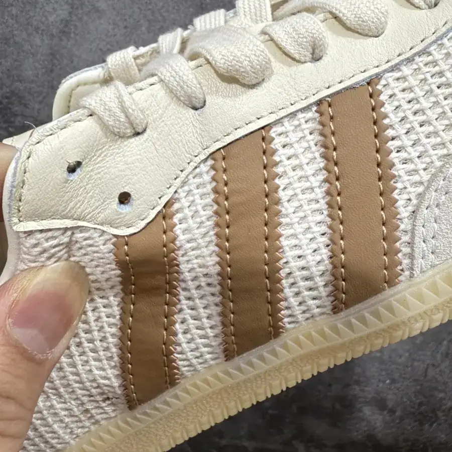 Originals Samba OG Sneaker with Leather and Mesh Upper