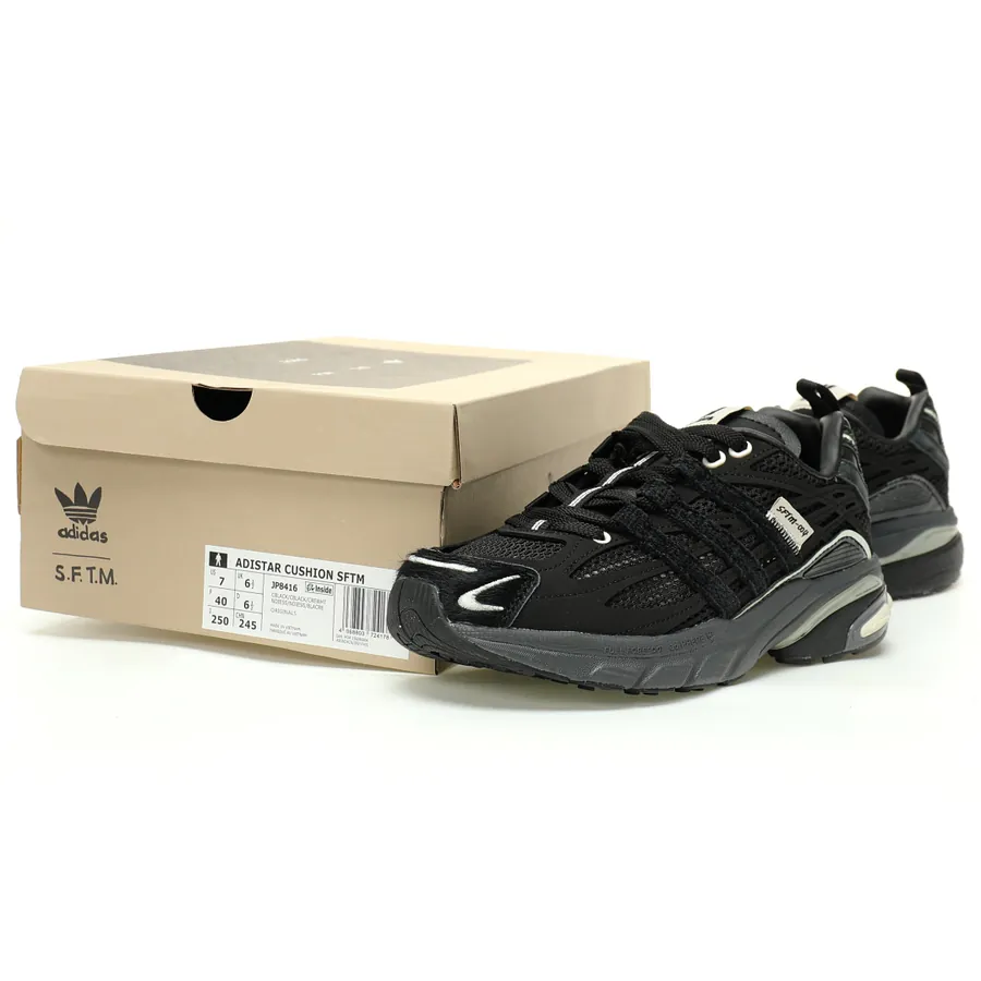Song for the Mute x Adidas Adistar Cushion SFTM 004 Black Low Top Dad Shoes