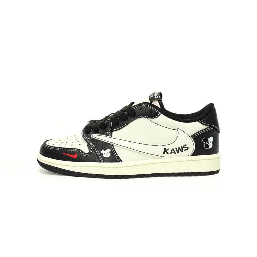 Kaws x Air 1 Low OG Creative Custom Color, Classic Low Top Sneaker