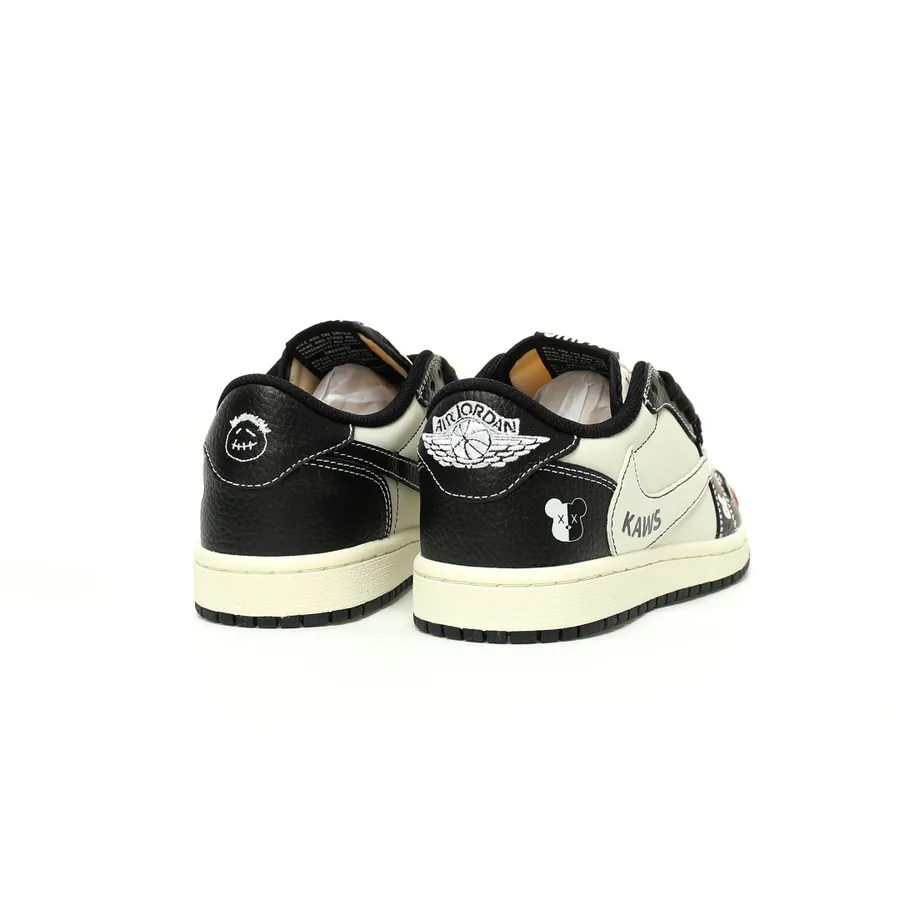 Kaws x Air 1 Low OG Creative Custom Color, Classic Low Top Sneaker