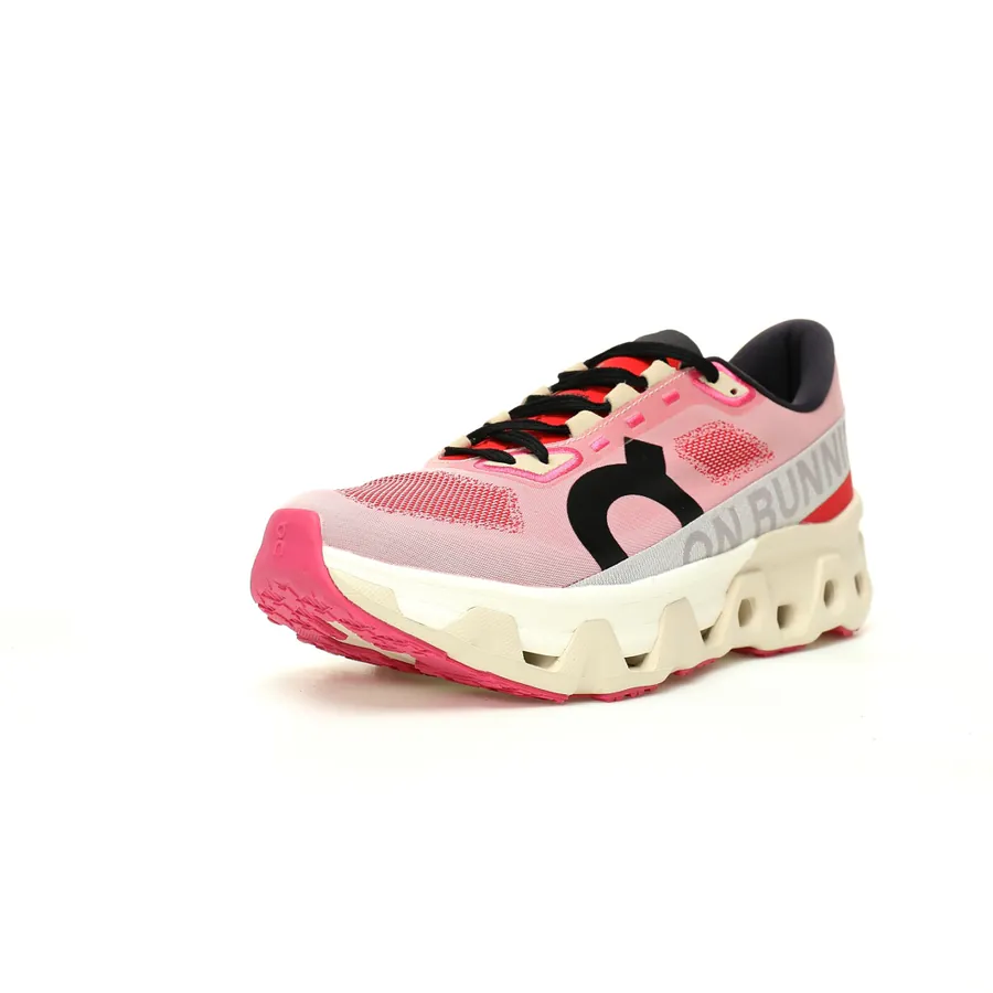 ON Running Cloudmonster Hyper Mauve Flame Lightweight Comfortable Running Shoes