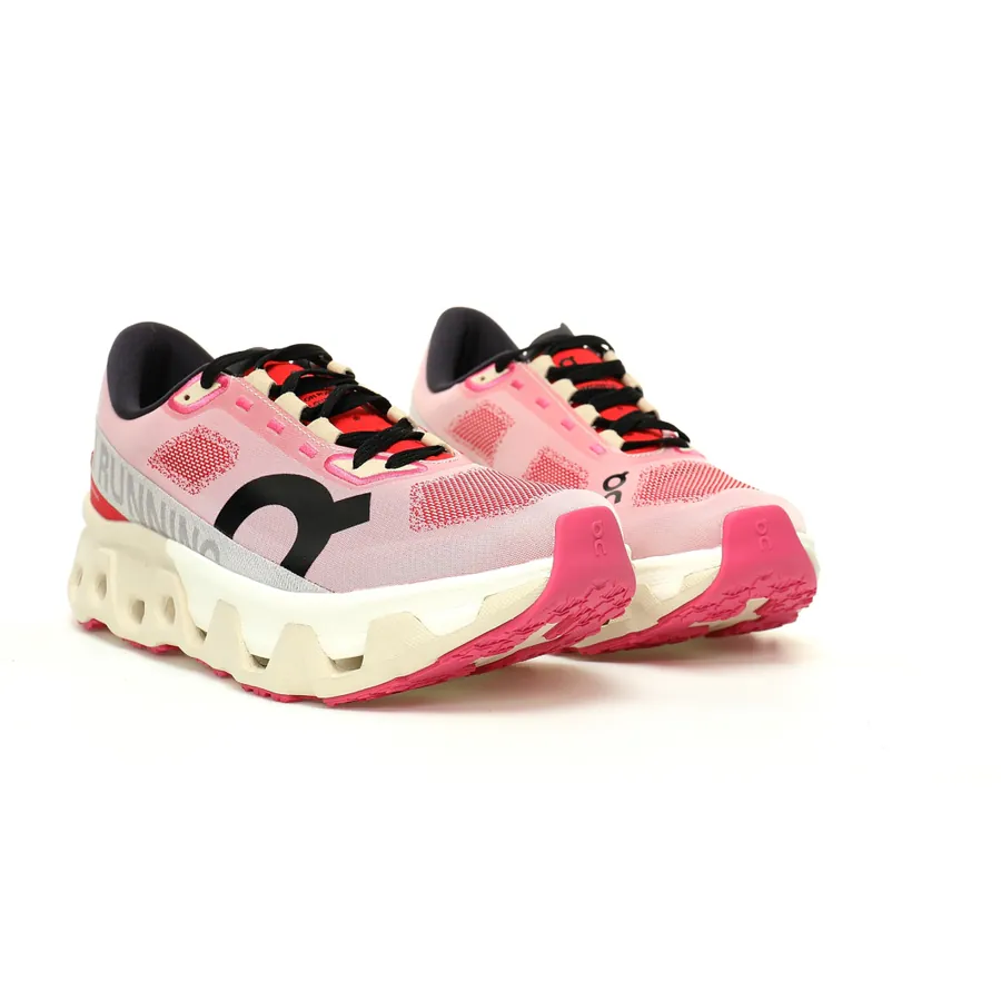ON Running Cloudmonster Hyper Mauve Flame Lightweight Comfortable Running Shoes
