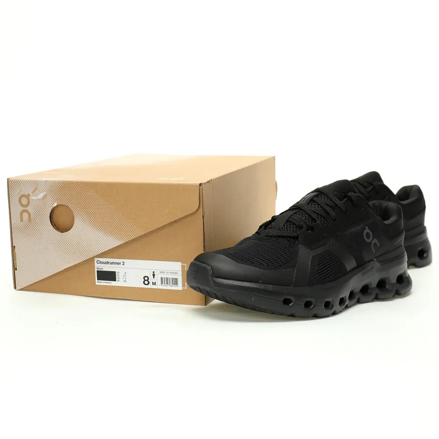 ON Running Cloudrunner 2 Low Top Thick Sole Lightweight Comfortable Multifunctional Running Shoes