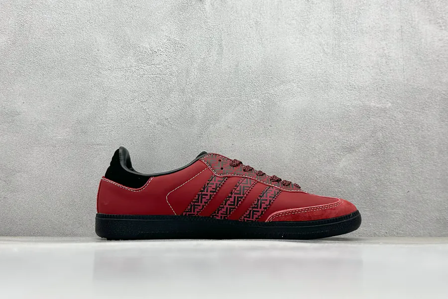 Adidas Originals Samba OG x FENDI Red Black