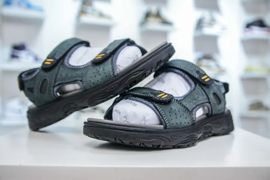 ECCO Men's Leather Sandals Off road Series
