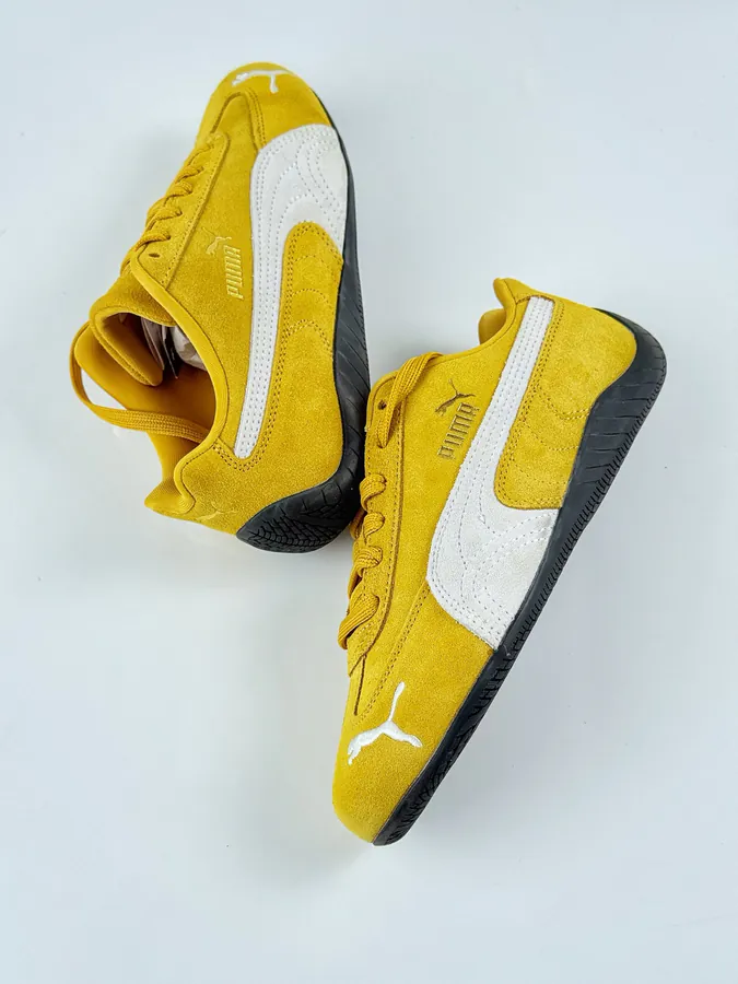 PUM Speed OG Roma Amor Series Retro Sporty Racing Sneakers