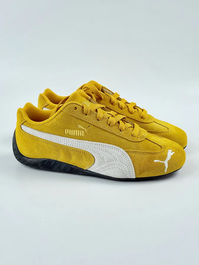 PUM Speed OG Roma Amor Series Retro Sporty Racing Sneakers