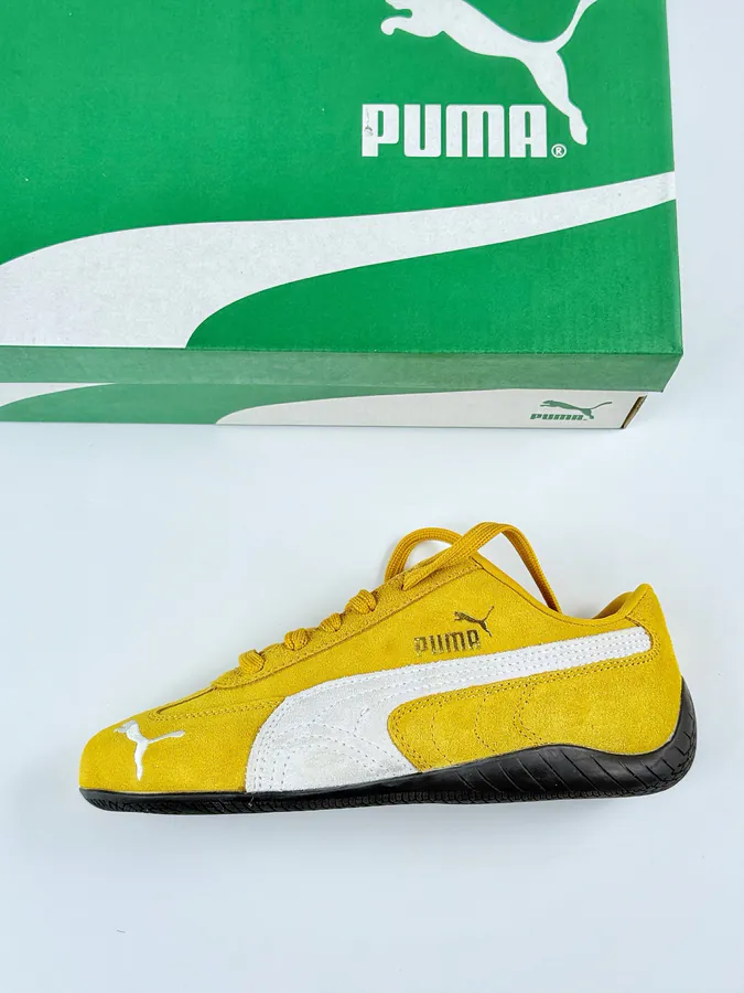 PUM Speed OG Roma Amor Series Retro Sporty Racing Sneakers