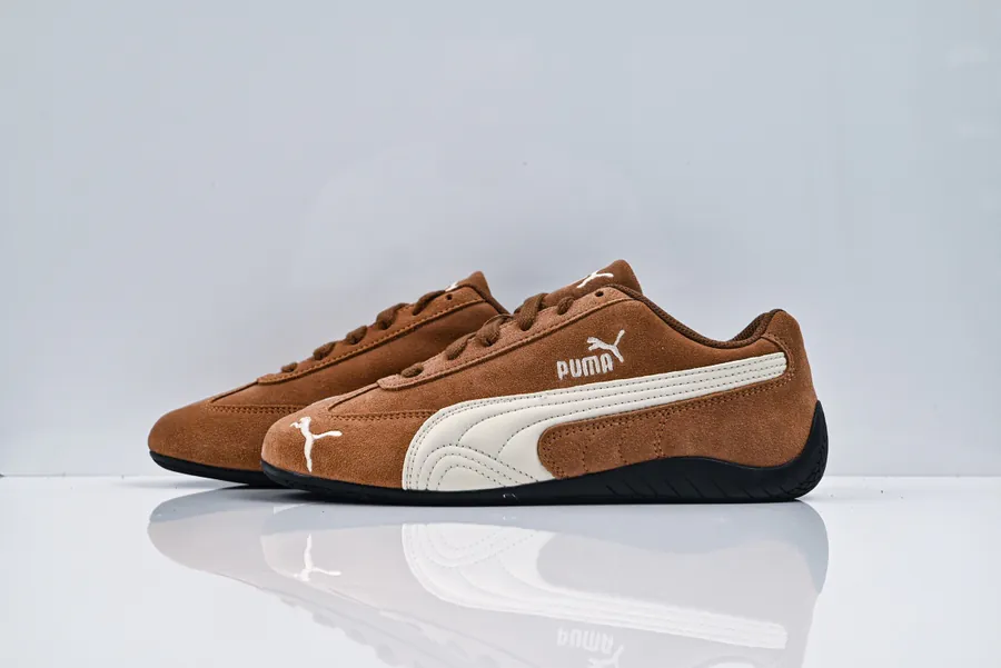 PUM Speed OG Racing Style Low Top Sneakers