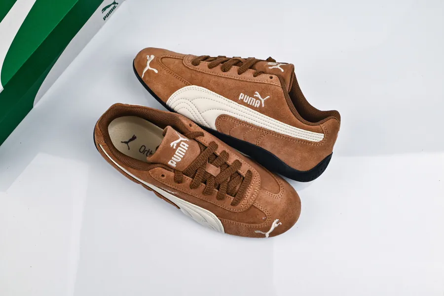 PUM Speed OG Racing Style Low Top Sneakers