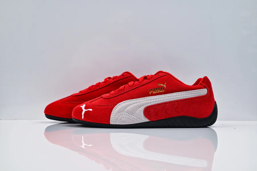 PUM Speed OG Racing Style Low Top Trainer Shoes