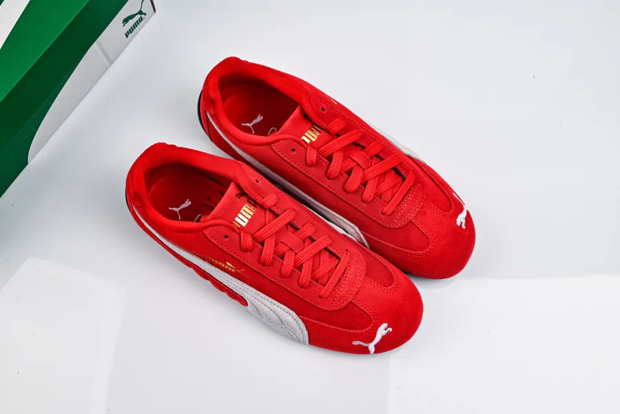 PUM Speed OG Racing Style Low Top Trainer Shoes