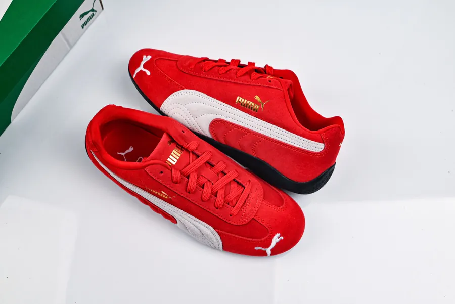 PUM Speed OG Racing Style Low Top Trainer Shoes