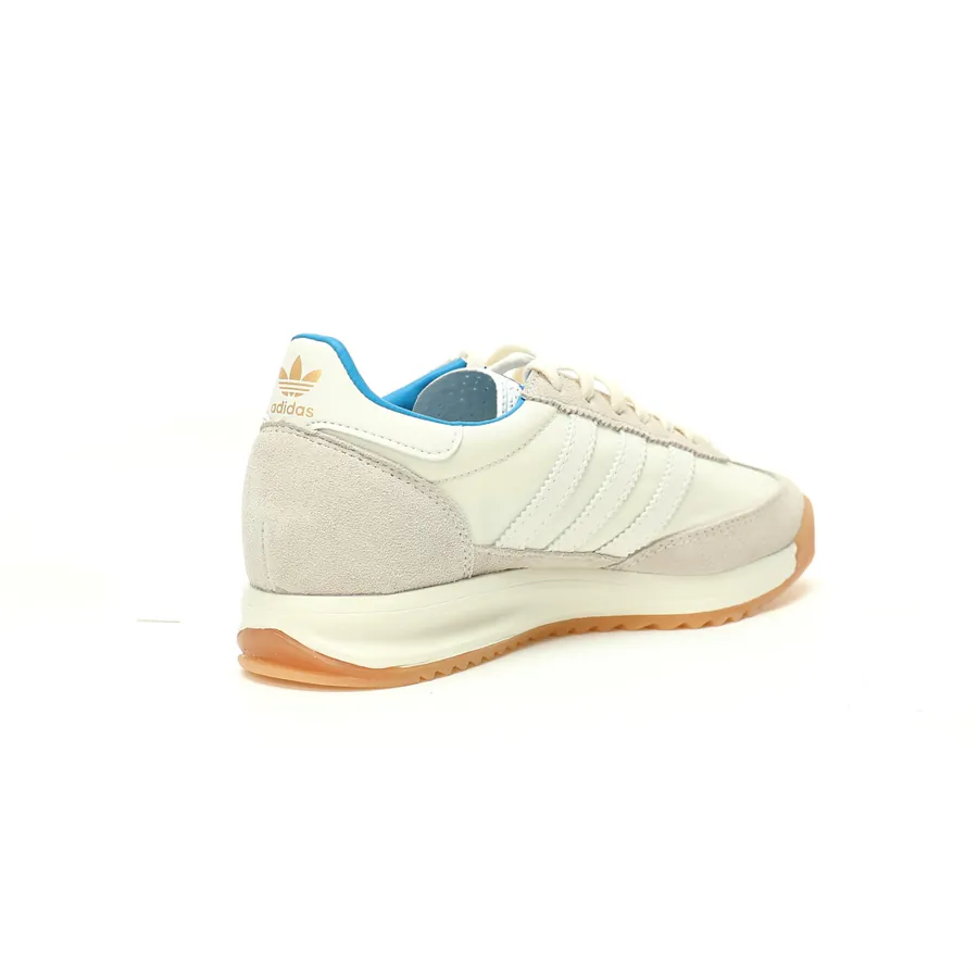 Originals SL72 OGW Retro T Head Sneaker with Cream White and Light Blue Colorways