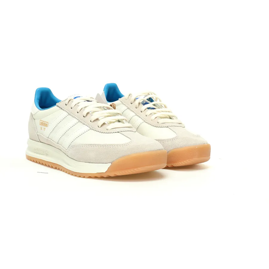 Originals SL72 OGW Retro T Head Sneaker with Cream White and Light Blue Colorways