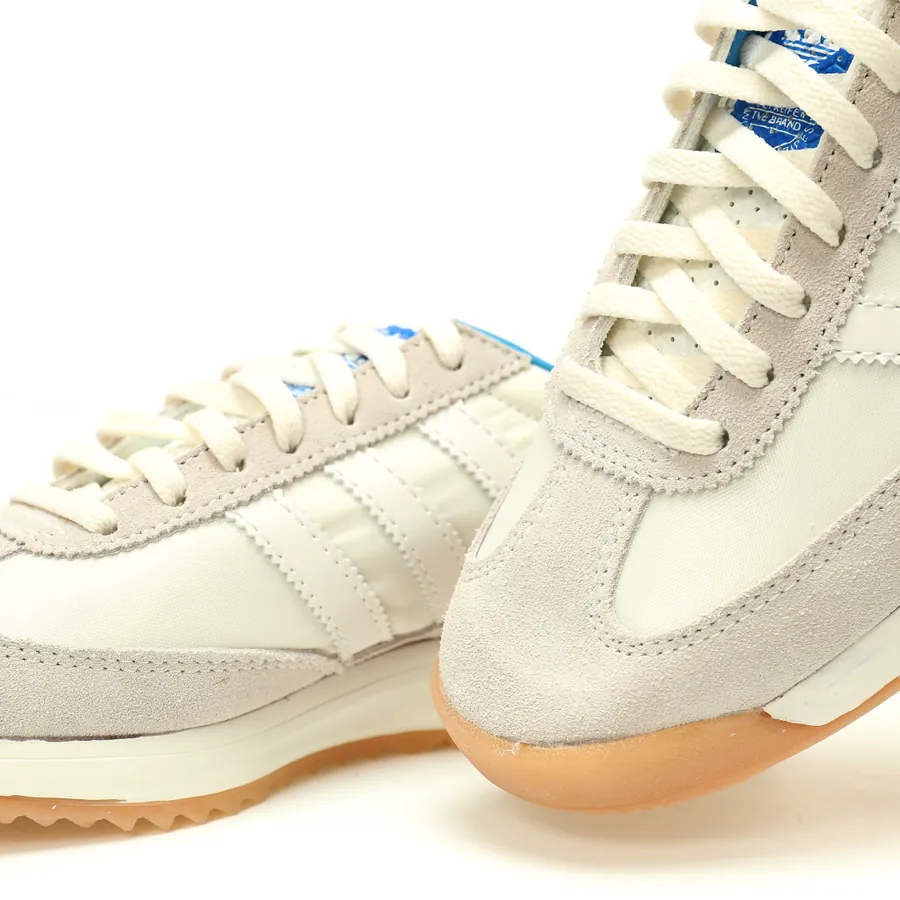 Originals SL72 OGW Retro T Head Sneaker with Cream White and Light Blue Colorways