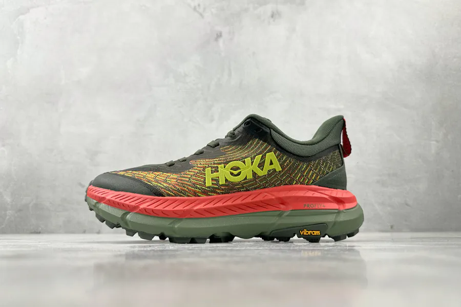 HOKA ONE ONE Mafate Speed 4 Military Green