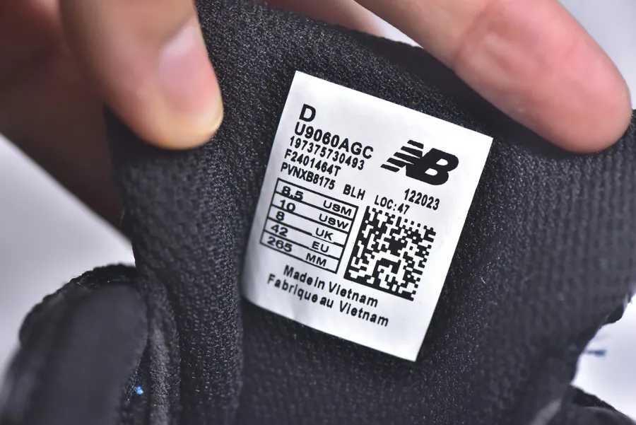 Joe Goods x New Balance NB9060 Black Blue Premium Quality