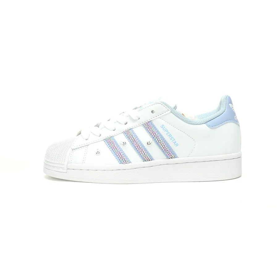 Originals Superstar Light Blue Classic Shell Head Series Low Top Sneaker