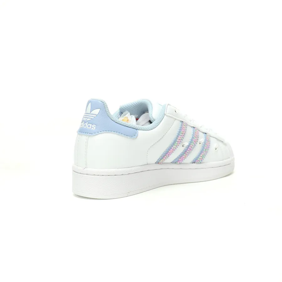 Originals Superstar Light Blue Classic Shell Head Series Low Top Sneaker