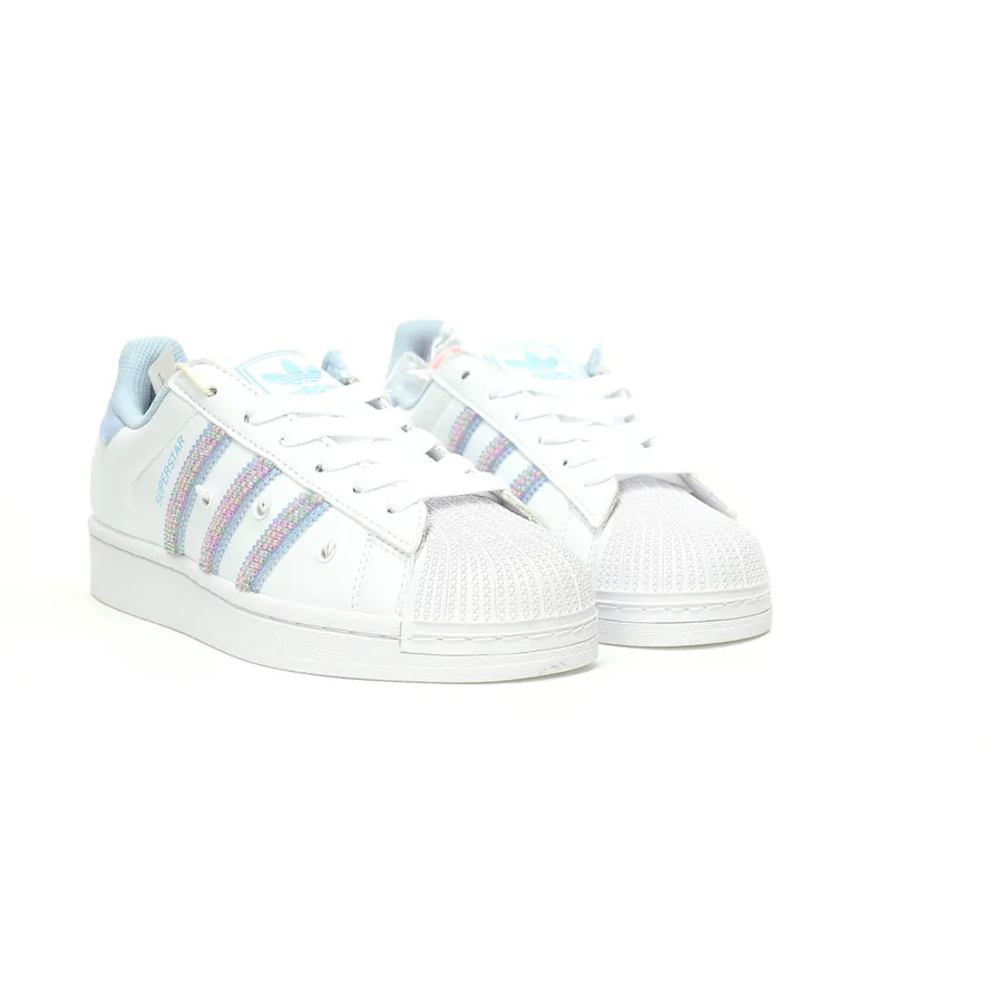 Originals Superstar Light Blue Classic Shell Head Series Low Top Sneaker