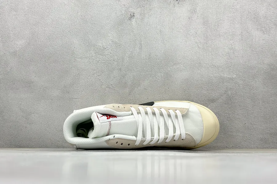Off White X NK Blazer Mid OW Collaboration High Top Sneakers