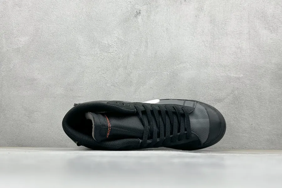Off White X NK Blazer Mid OW Collaborative High Top Sneakers
