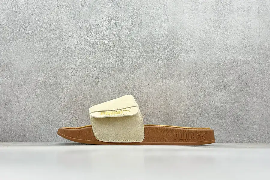 PUM Lead 2.0 Palermo Foil Comfortable and Breathable Rubber Sole Sandals