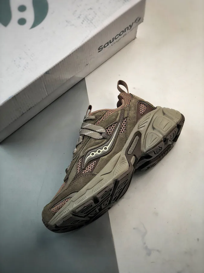 Saucony 2K Cavalry Vintage Style Low Top Sneaker