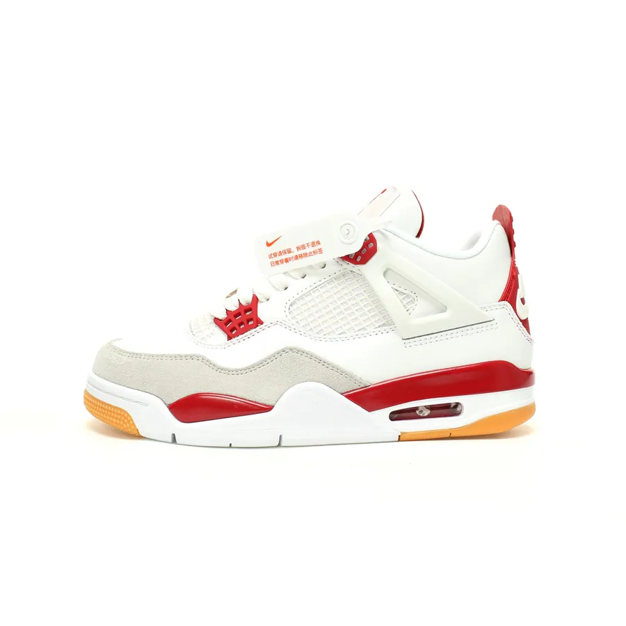 SB x Air 4 Retro SP 'WhiteRed' Basketball Shoe